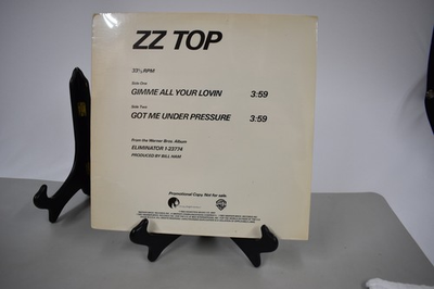 #ad ZZ TOP Gimme All Your Lovin Got Me Under Pressure Promo Record NEW SEALED $24.00