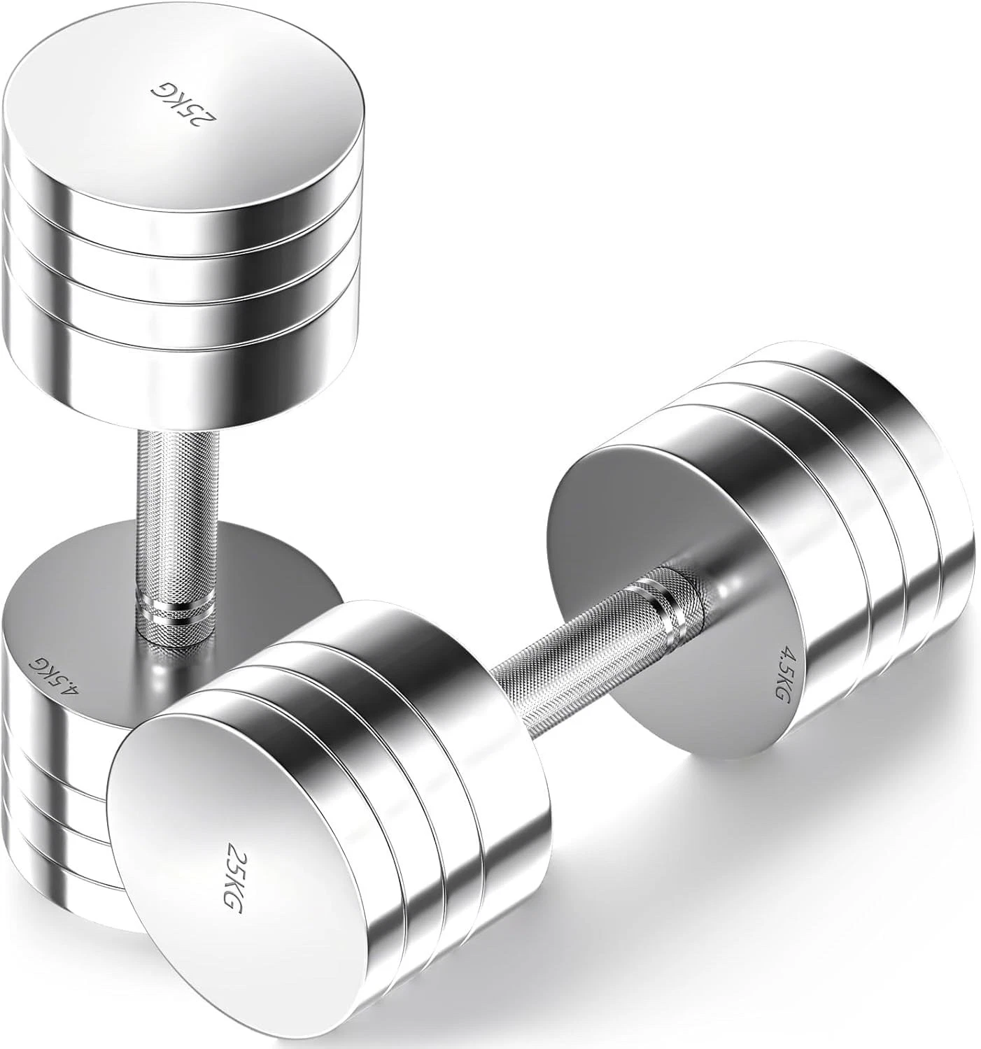Dripex Steel Adjustable Dumbbells Set 2.5kg 5kg 7.5kg 10kg 15kg 25kg