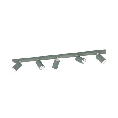 Orion Deckenstrahler Sean Spot Deckenlampe hellgrün Aluminium GU10 LED 5-flammig