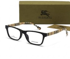 New BURBERRY Eyeglasses B 2335 3773 53-21 Black Frames