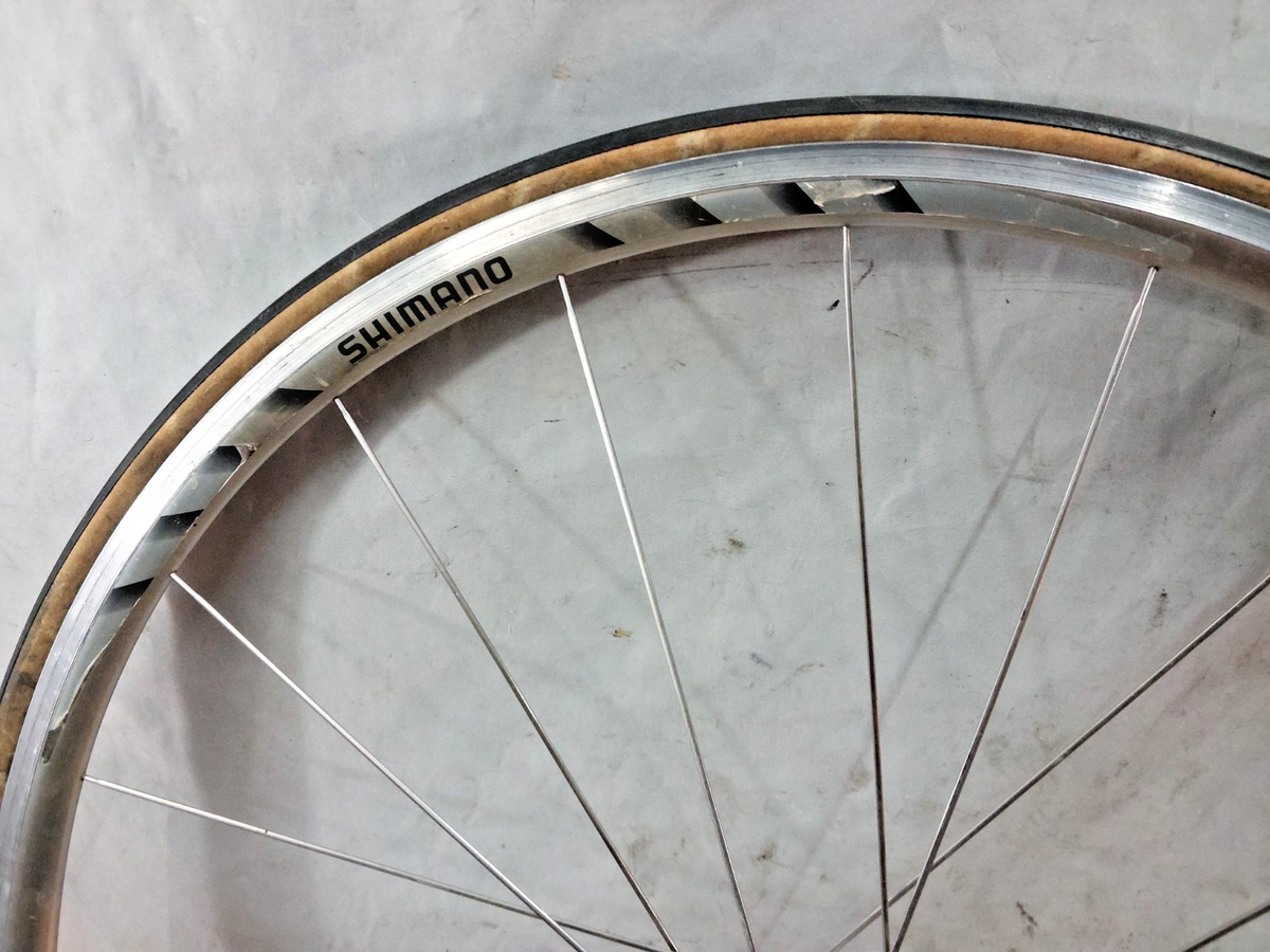 Shimano WH-R550 700c リム チューブレス対応 Shimano WH-R550 700c Road Bike Wheel Set Freehub 130/100 QR 20/16S