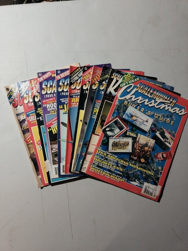 Scale Modeler magazine full  1996 Year (11 issues)