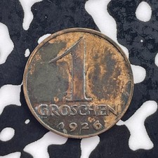 1926 Austria 1 Groschen Lot#C5837