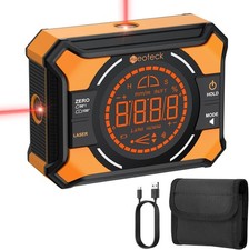 Neoteck 3-in-1 Digital Inclinometer Angle Finder Gauge Magnetic with Laser Level