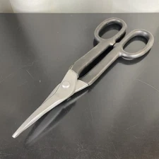 Vintage 10" Craftsman 45461 Heavy Duty Duck Bill Tin Snip Shears, Bead Blasted