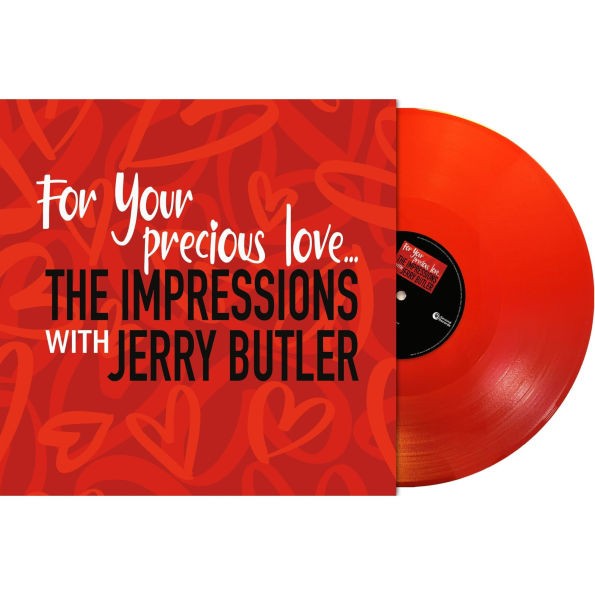 Impressions - For Your Precious Love (Red Vinyl)