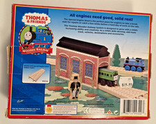 Thomas Friends Special Engine Wooden Shed w/ Roof NEW in Box FREE Shipping