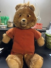 Teddy Ruxpin World Of Wonder 1985 Vintage Plu...