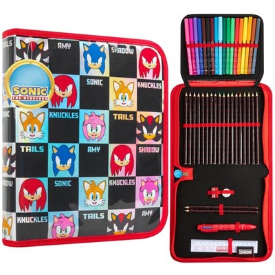 Pencil Case with Colored Pencils Set for Kids Tweens School Supplies Gamer Pe...