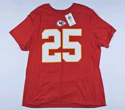 Clyde Edwards Helaire Men's 2XL T-shirt - Kansas City Chiefs NFL Nike Tee (XXL) 