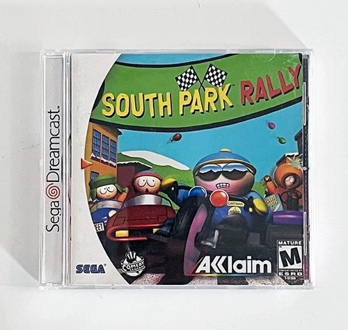 South Park Rally (Sega Dreamcast, 2000) Case and Manual Only - RARE - Very good