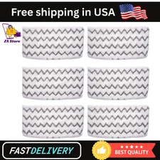 6 Pack Steam Mop Pads Replacement for Shark S1000 S2001 S1200 S1000A S1000C