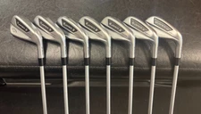 RH CALLAWAY APEX Ai300 & Ai200 IRONS, 5 - AW (7 CLUBS), PX IO 6.0 STIFF, FLAT