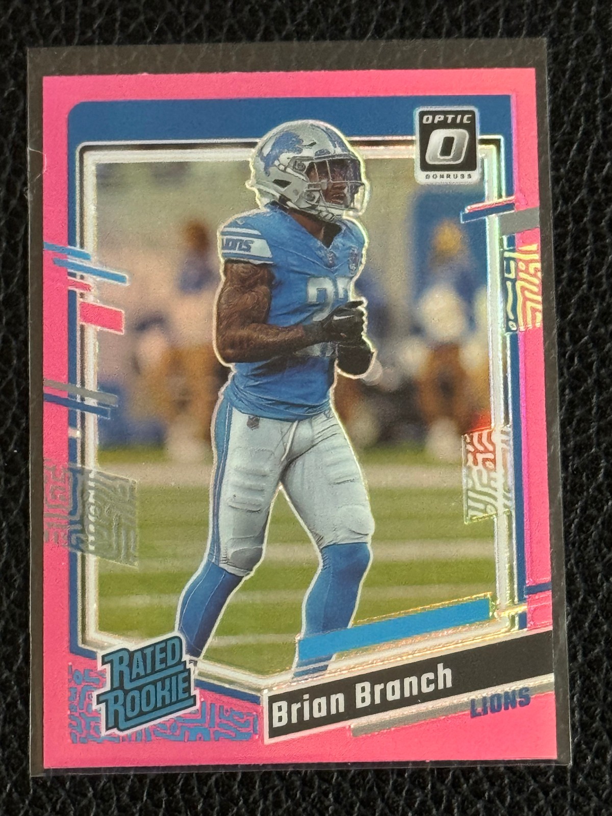 2023 Donruss Optic #233 Brian Branch Pink