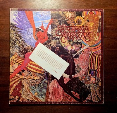 SANTANA Abraxas Lp 1970 US 1st Press Columbia KC 30130 Gatefold JACKET ONLY