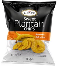 Grace Foods Sweet Plantain Chips 85g x6