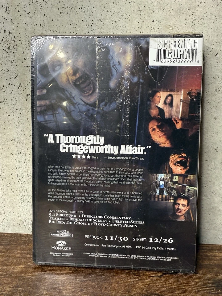 Dark Remains ( 2005 ) Dvd Promo Demo Screener Brand New Sealed Rare Htf - Image 2 of 2