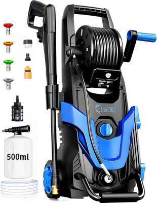 #ad 2026 Upgrade Pressure Power Washer 4800PSI W 4 Quick Connect Nozzles Inlet Hose $146.84