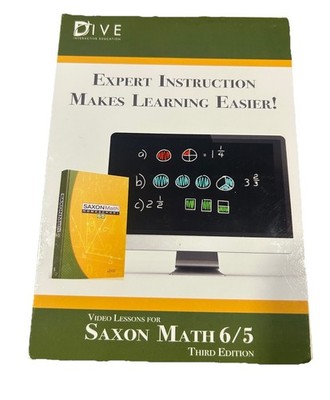Saxon Teacher Math 6/5 Third Edition Lesson/Lecture Video CD