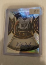 2025 Panini Select - Signatures Kyle Van Noy #SP-KVY Silver Prizm (AU)