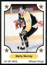 1991-92 7th Inning Sketch WHL #206 Marty Murray