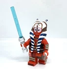 Shaak Ti custom Jedi minifigure (with legs) - star wars lego