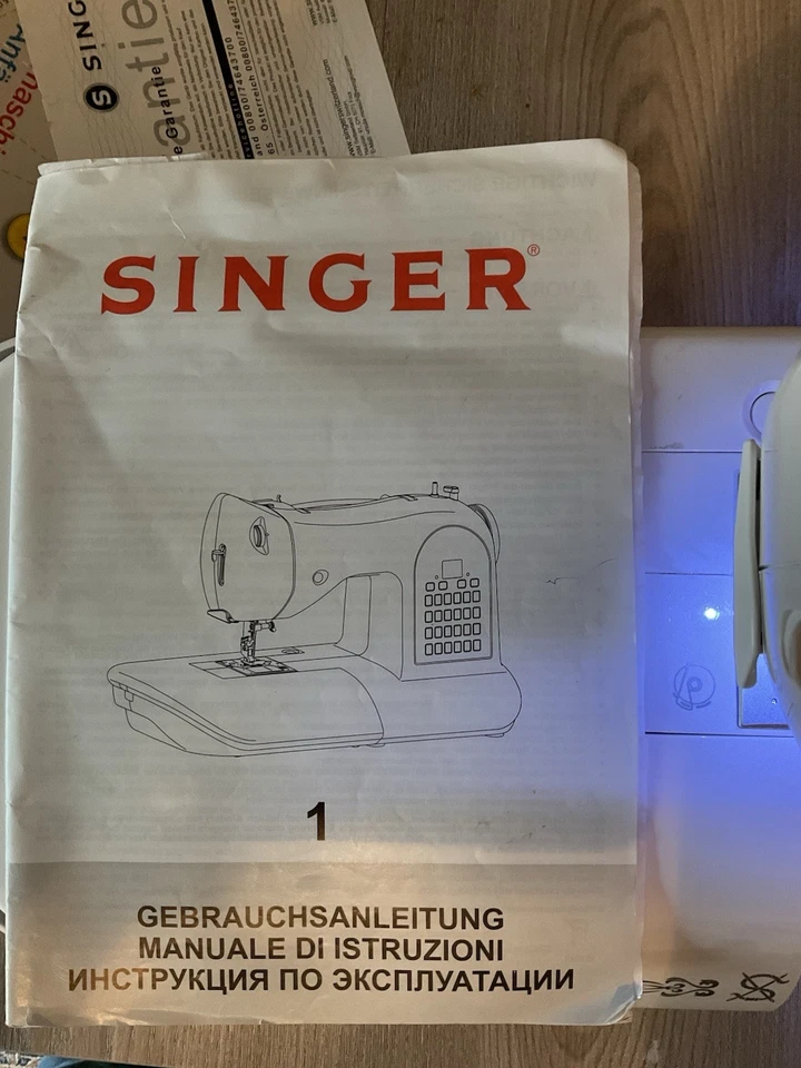VSM Singer One Computernähmaschine, 24 Nähprogramme Nähmaschine Computer,Bedienu - Bild 3 von 4