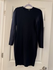 Express Women’s Black Medium Sweater Dress Long Sleeves 