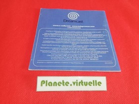 INSTRUCTIONS V-RALLY 2 DREAMCAST SEGA PAL EUR 🌟