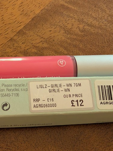 Aveda Nourish Mint Rehydrating Lip Glaze Lipgloss 938 Pink Hibiscus, in Box - Bild 4 von 4