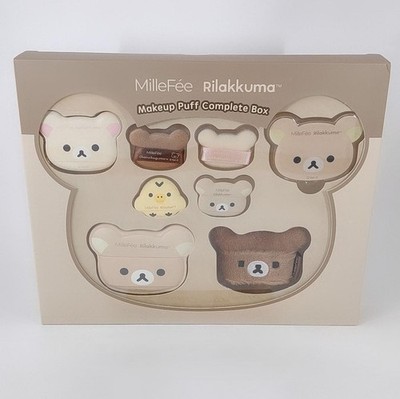 MilleFee Rilakkuma Limited Complete Box Collaboration Make-up Puff MilleFee