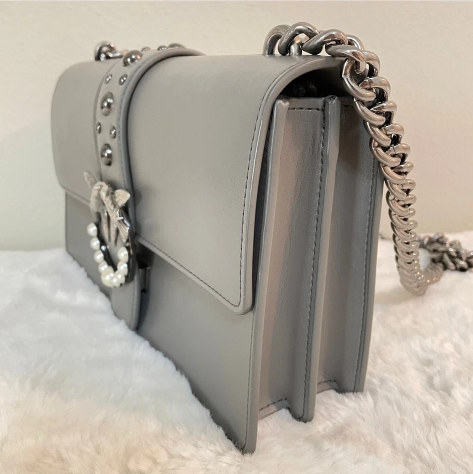 Pinko Mujer Love Bolso para Mujer Perfecto Estado Cuero Genuino Foto 4 de 4