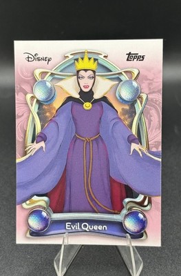 2025 Topps Disney Wonder Card #5 Evil Queen - Snow White And The Seven Dwarfs