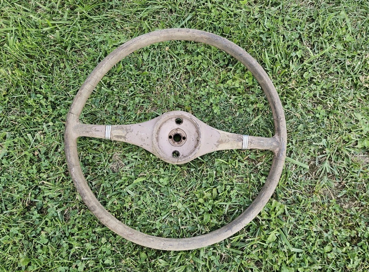 1941-1948 Chevy Steering Wheel Core Fleetmaster Deluxe 1942 1946 1947 2 Spoke