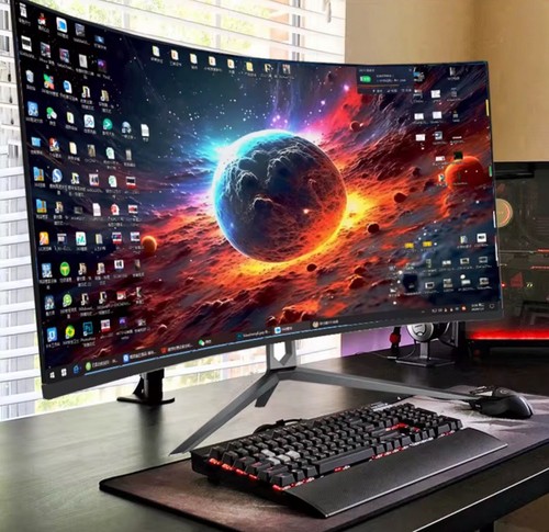 4K Gaming Display 34 Inch Curved - Picture 3 of 4