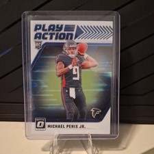 2024 Panini Donruss Optic - Play Action Michael Penix Jr. #4 (RC)