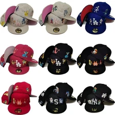 Rare MLB Pokémon Series New Baseball Hat 59FIFTY Fit Hat Era
