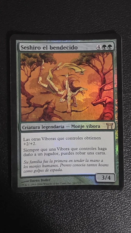 Seshiro the Anointed Champions of Kamigawa Foil NM SPANISH - Image 2 of 4