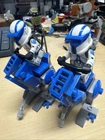 Lego #75002 Star Wars Clone Wars AT-RT WALKER 501st Legion Pair