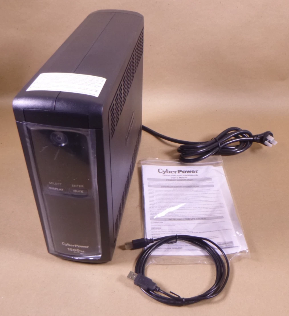 CyberPower CP1500AVRLCDTAA 1500VA Mini-Tower UPS