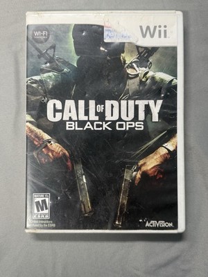 Call of Duty: Black Ops (Nintendo Wii, 2010) Complete