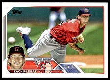 2023 Topps Zach Plesac Cleveland Guardians #476