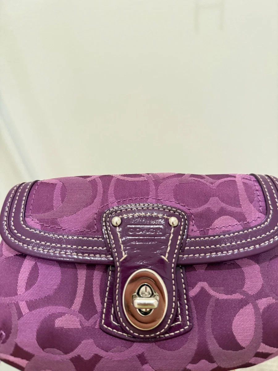 Coach Legacy Purple Bags & Handbags for Women for sale | eBay