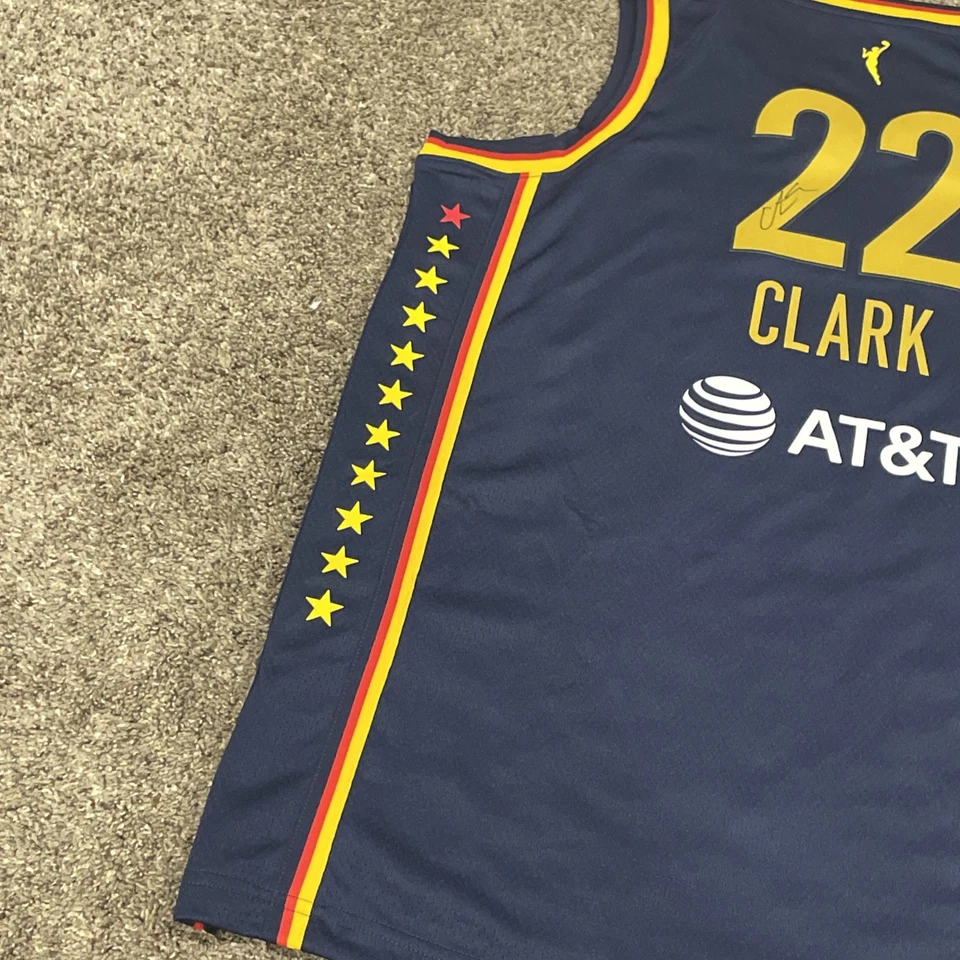 Caitlin Clark Signed Authentic Indiana Fever WNBA Basketball Jersey AUTO  - Image 4 of 4