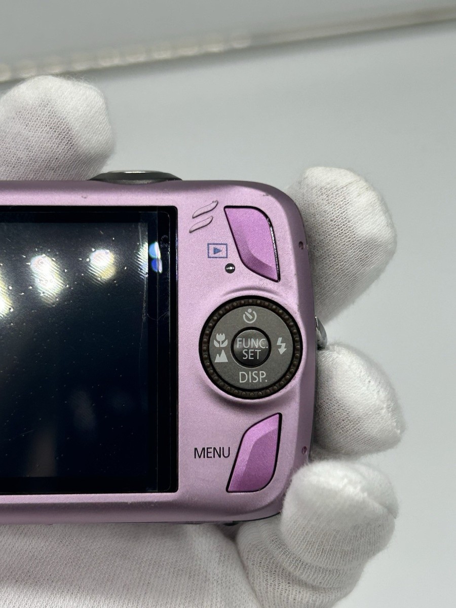 キャノン　Canon IXY DIGITAL 930 IS パープル 214 Canon IXY DIGITAL 930 IS Purple W/Battery, Charger Made In