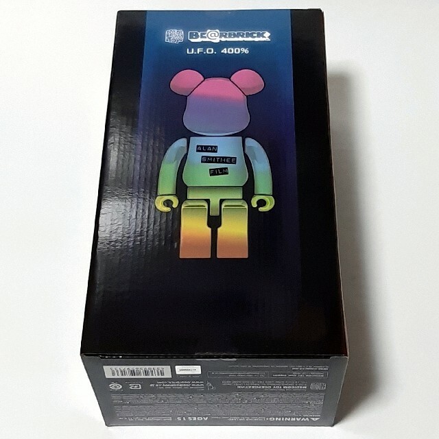 MEDICOM TOY - BE@RBRICK ALAN SMITHEE FILM U.F.O. 1000％ MEDICOM TOY BE@RBRICK U.F.O. 400％ ALAN SMITHEE FILM Glowing