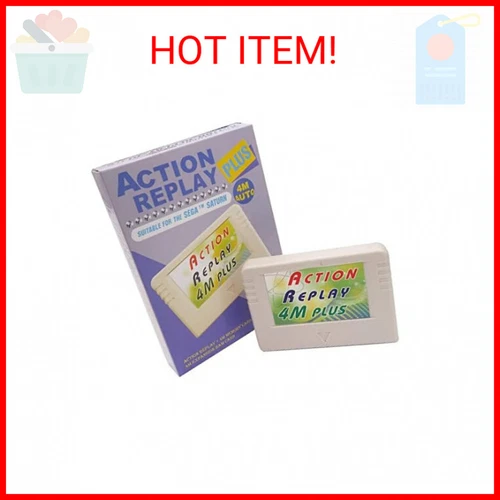 Action Replay 4M Plus - Ultimate enhancement for your Saturn console
