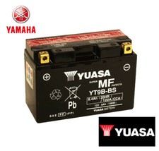 Batteria/Yuasa Yamaha XP/T/Max/500 2001 2007 YT9B/BS 12 V 8 Ah 120 GIA' ATTIVATA
