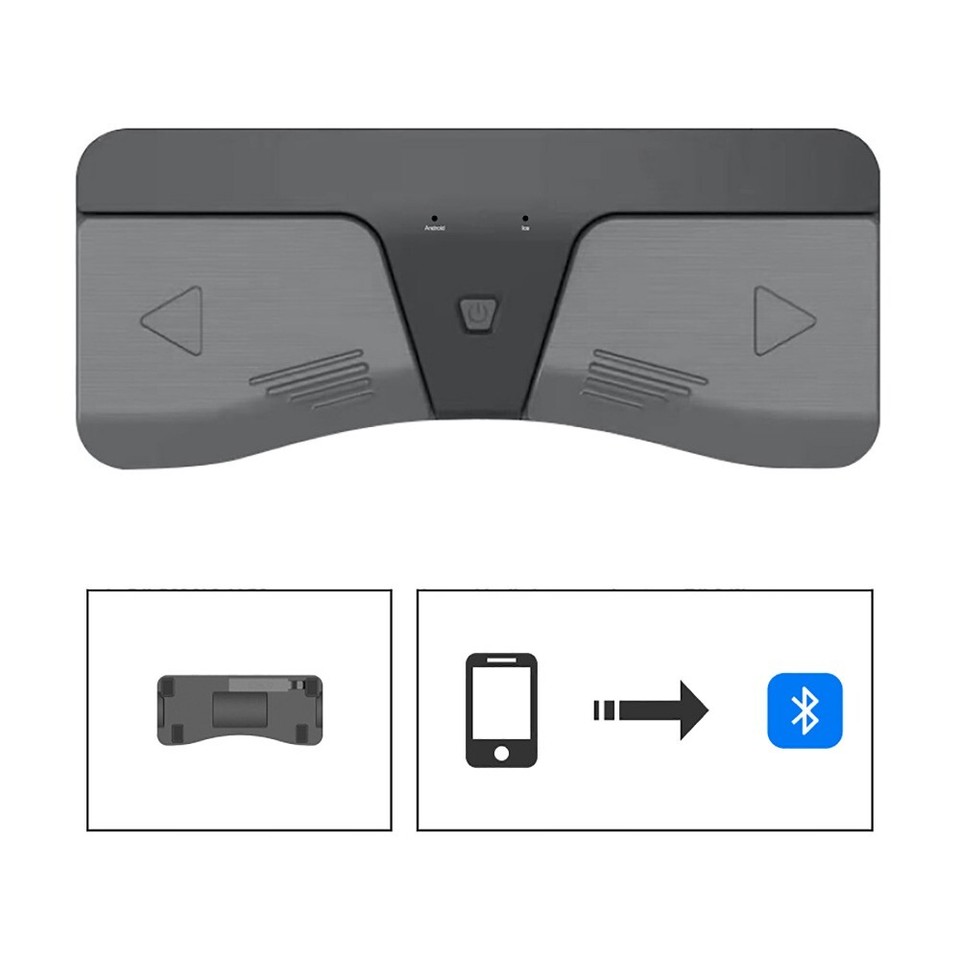 Music Sheet Flipping Wireless Music Pedal Guitar Accessories eBay