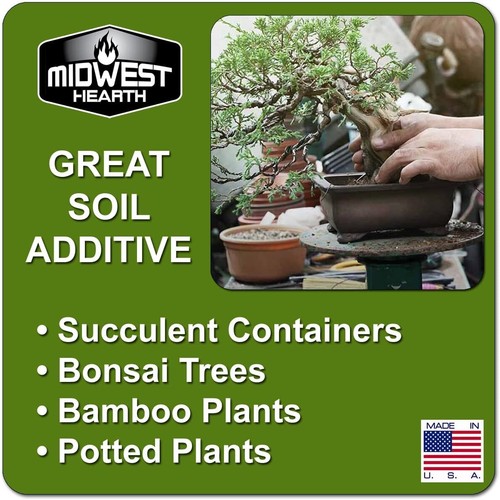 Black Lava Rocks for Plants Natural Horticultural Volcanic Rock (1/4" Size) (... - Picture 2 of 2